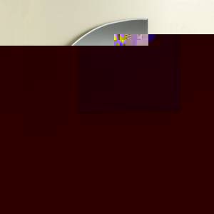 Unbranded Rectangular Bathroom Mirror With Offset Curved Top