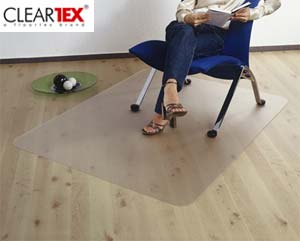 Unbranded Rectangular hardfloor chairmats
