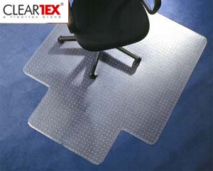 Unbranded Rectangular lip carpet chairmat