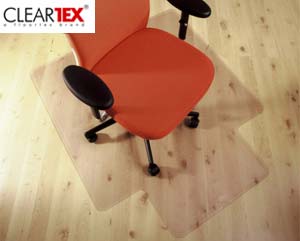 Unbranded Rectangular with lip hardfloor chairmat