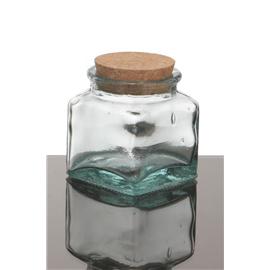 Unbranded Recycled Glass Kitchen Jar - Small