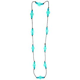 Unbranded Recycled Light Blue Glass Necklace