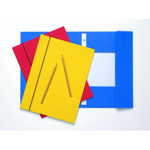 Unbranded Recycled Three Flap Folder