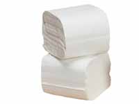 Unbranded Recycled white toilet tissue, 500 sheets per