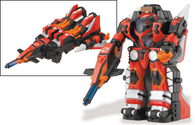 Unbranded Red All Terrain Transtek Armour Machine