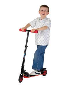 Red and Black Flashing Scooter