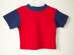 Red and Blue T-Shirt - 3/6 mths