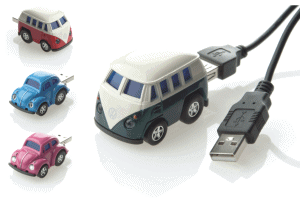 Unbranded Red Camper VW USB Sound and Light Memory Stick