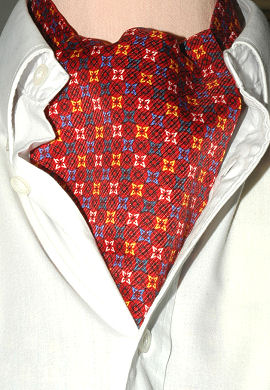 Unbranded Red Colour Flowers Casual Cravat