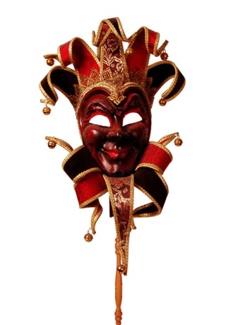 Unbranded Red Face Joker