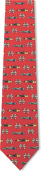 Unbranded Red Formula One Tie
