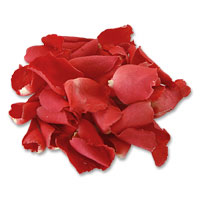 red freeze-dried scented petals - 1pint