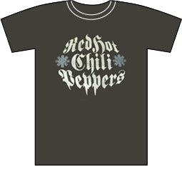 red hot chili peppers t shirt - rebel