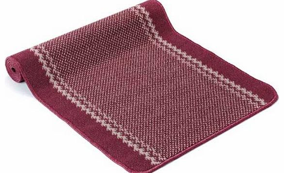 Red Kilkis Machine Washable Rug - 190cm x 133cm