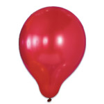 red latex balloons - 25 pack