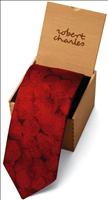 Unbranded Red Leaf Tie by Robert Charles