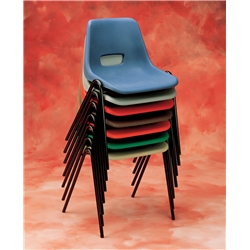Red Multi Purpose Stacking Chair.