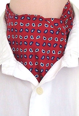 Unbranded Red Paisley Casual Cravat