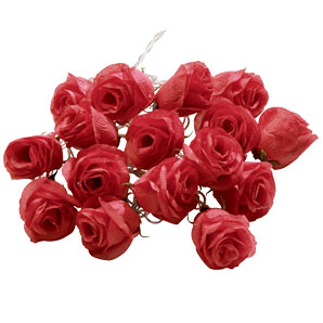 A pretty bouquet of 20 red rose lights. Exclusive