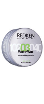 Water Wax 03 shine defining pomade Separate and define with clean, flexible control and brilliant
