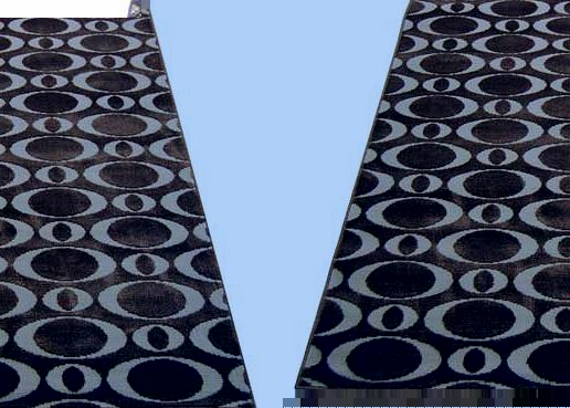 Unbranded Reflection Circles Rug 160x230cm - Bronze