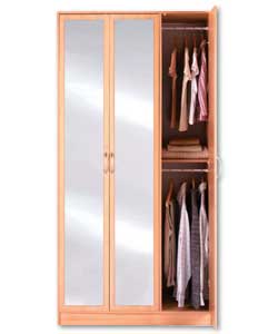 Reflections Mirrored 3 Door Robe