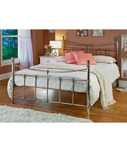 Unbranded Regency King Size Bedstead with Cushion Top Mattress