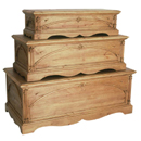 Regency Pine blanket box set furniture