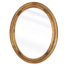Regency Pine oval mirror furniture