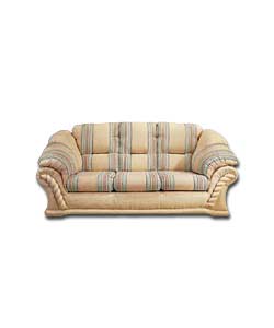 Regent Green 3 Seater Sofa