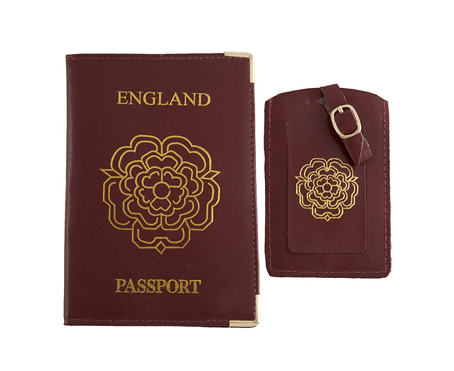 Unbranded Regions Passport Wallet and Tag, England