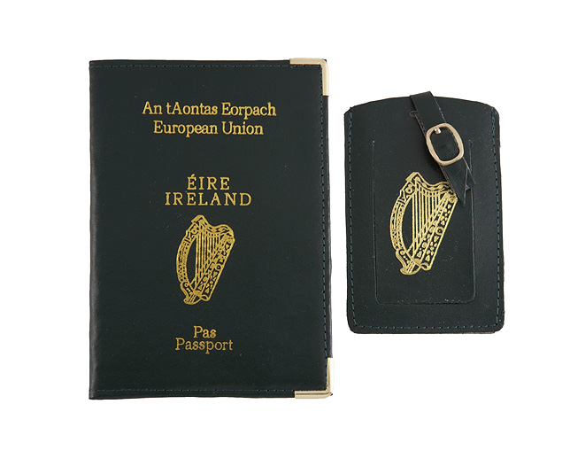Unbranded Regions Passport Wallet and Tag, Ireland