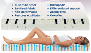 Magnetech is a mattress with extraordinary features; regenerative and protective,    it effectively
