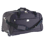 Unbranded Relic Wheeled Trolley Holdall Black