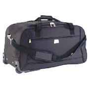 Unbranded Relic Wheeled Trolley Holdall Black