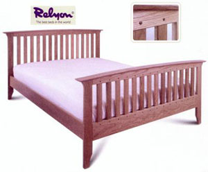 Relyon- New England- 5FT Kingsize- Solid American Oak Bedframe
