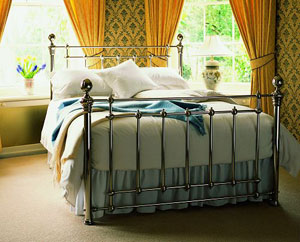 Relyon- Parisian- 6FT- Super Kingsize Nickel-Plated Bedstead