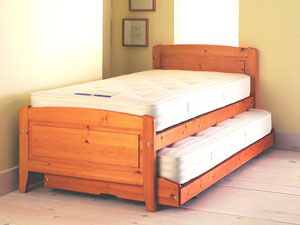 Relyon- Storabed Deluxe- 2FT 6" Pine Storabed.