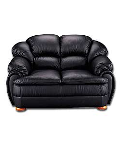 Rembrandt Black 2 Seater Sofa