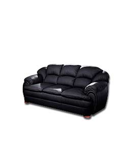 Rembrandt Black 3 Seater Sofa