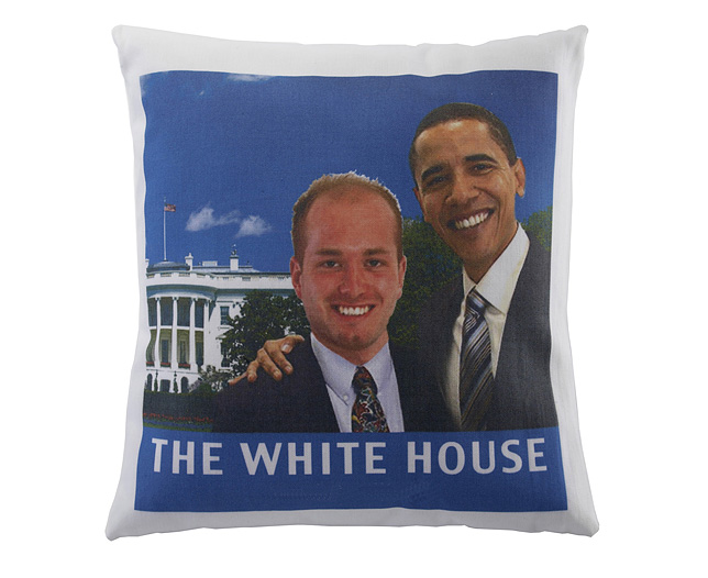 Unbranded Remember When Cushion White House