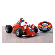 Take home your very own Remote Control Roary. This racing car has steering wheel control so that you