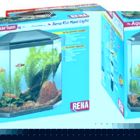 Unbranded Rena Kid Maxi Light Aquarium Kit Black 30 Litre