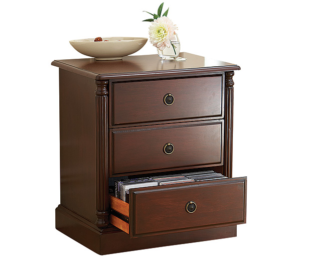 Unbranded Reproduction CD Cabinet, Mahogany