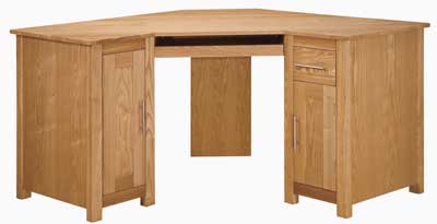 Unbranded Repton Ash Corner Computer Desk