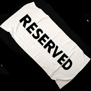 Reserved Beach Towel