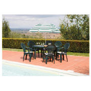 Unbranded Resin Chair Seat Pad, Green, 6 pack