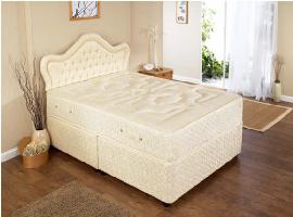 A high quality dual spring mattress, with twice as many springs giving twice the comfort absolute