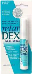 RetarDEX oral spray, with its CloSYS II active ing