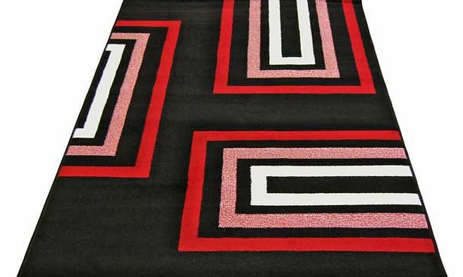 Great value polypropylene pile rug. Hardwearing and easy care. Hardwearing and easy care. 100% polypropylene. Woven backing. Surface shampoo only. Size L230. W160cm. Weight 5.3kg. (Barcode EAN=5053095013177)